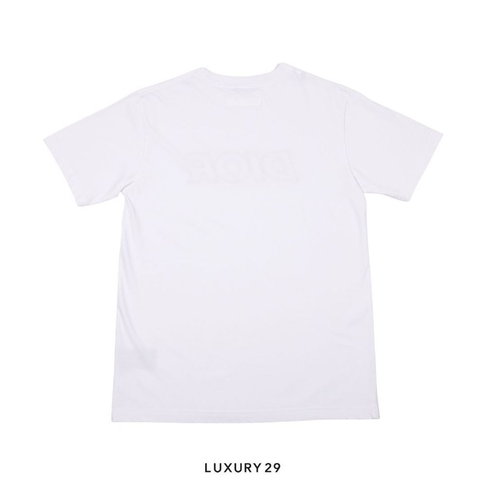 Dior Relaxed-Fit T-Shirt White Cotton Jersey(S, White)