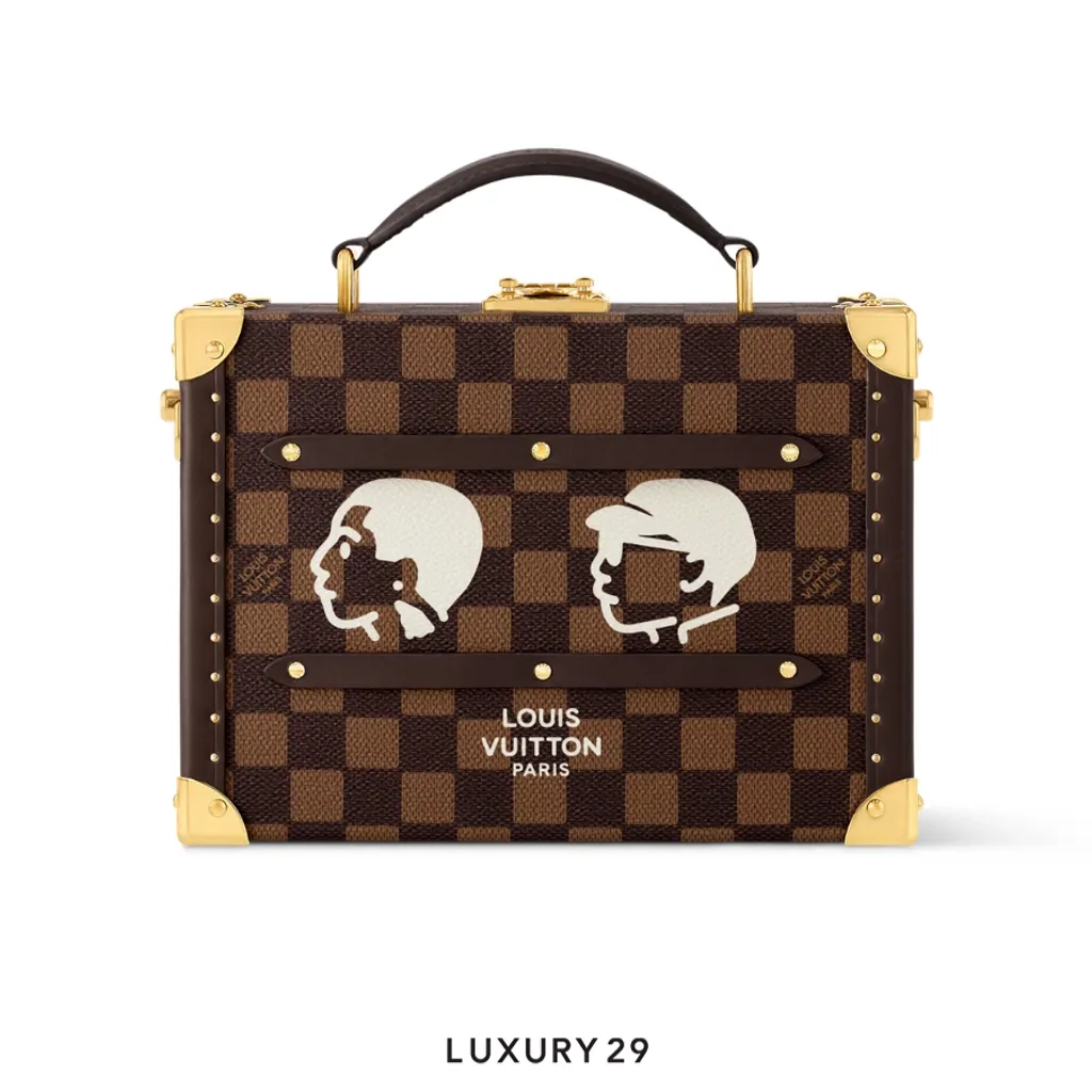 Louis Vuitton LV Sawagani Trunk Damier Phriendship Brown(Small, Brown)