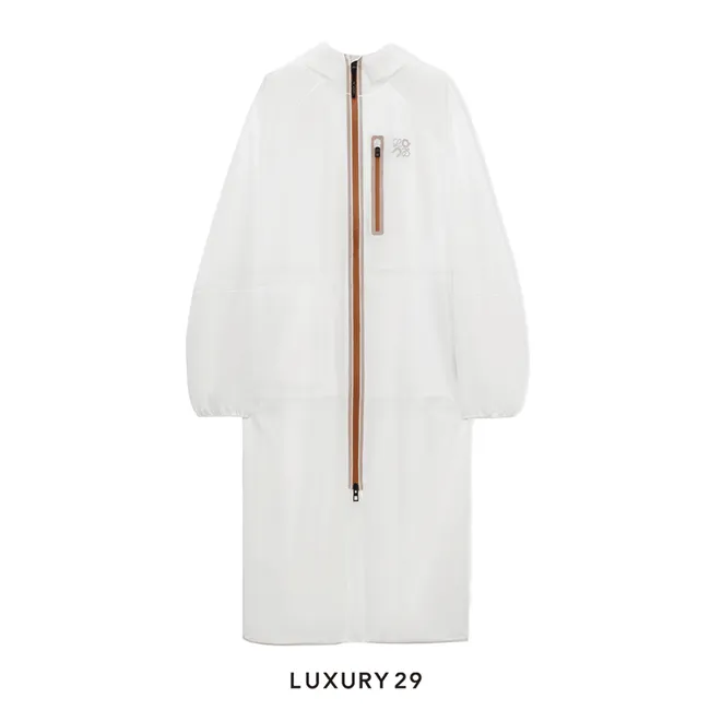 On x Loewe Ultra parka in technical shell White