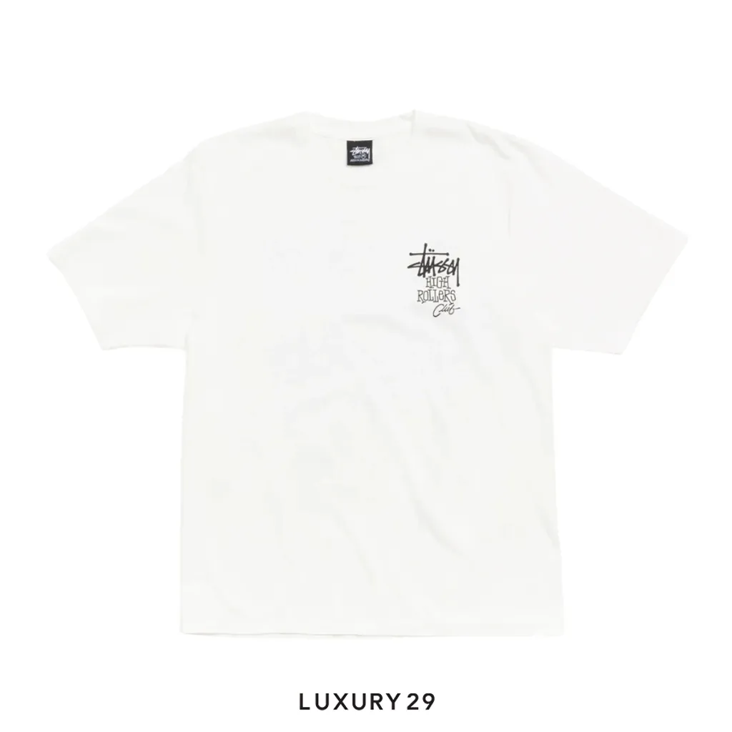 Stussy High Rollers Tee Natural(S, Neutrals)