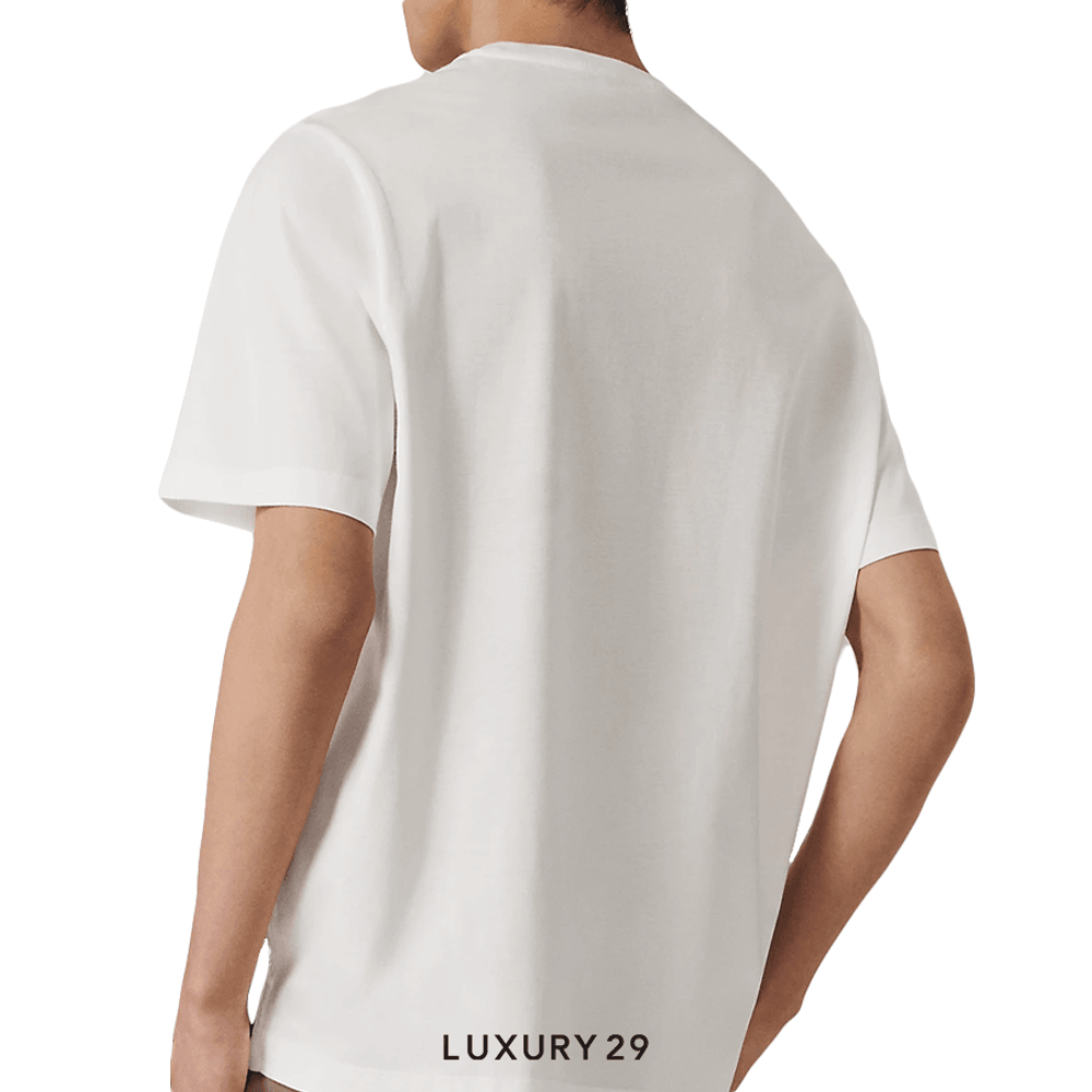 23AW HERMES \"Quarterb'H\" Tシャツ ホワイト 直営店 Hermes 