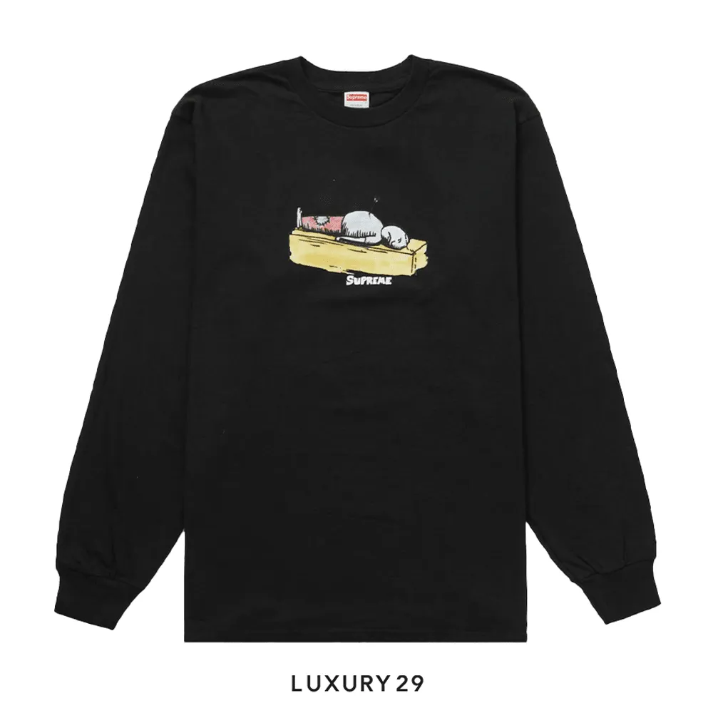 Supreme Neil Blender Arrow Long-Sleeve Tee 'Black'(XL, Black)