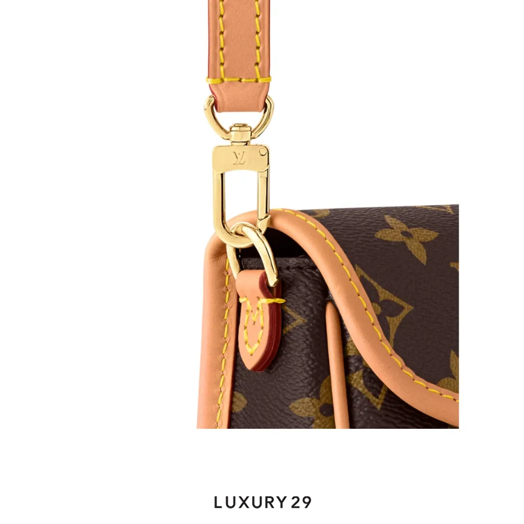Louis Vuitton LV Nano Diane bag Monogram Canvas Brown(Mini, Brown)