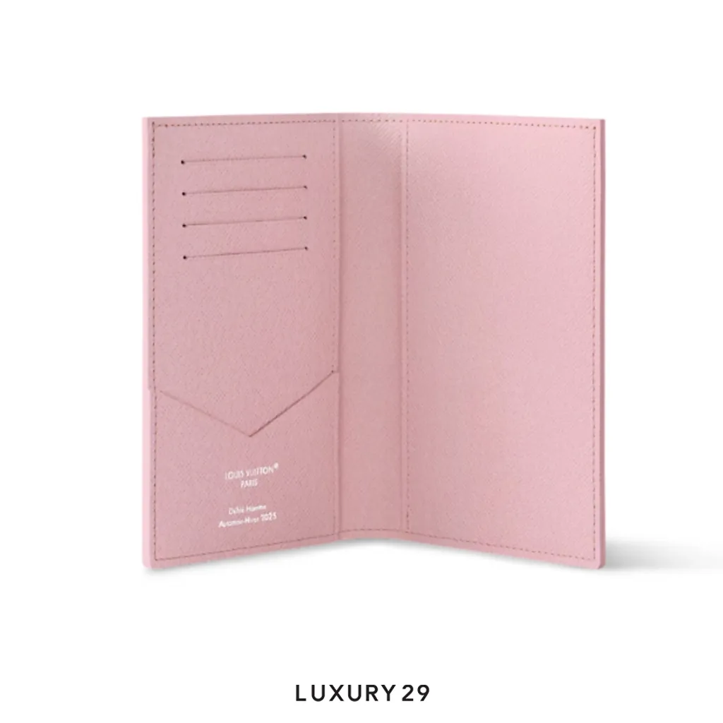 Louis Vuitton LV Passport cover Monogram canvas Pink(Small, Pink)