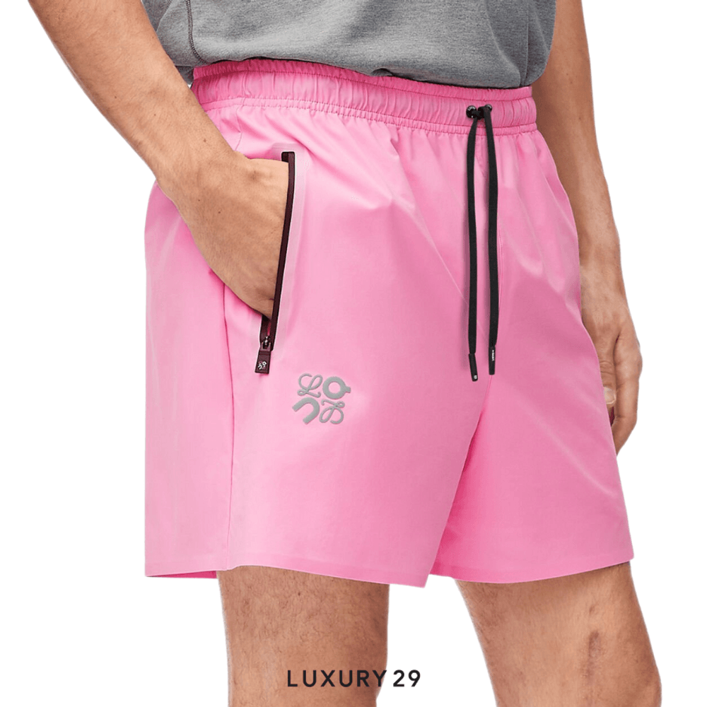 On x Loewe Shorts in technical shell Pink(L, Pink)