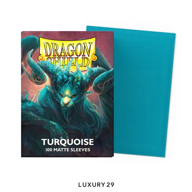 Dragon Shield Turquoise - Players' Choice Matte Sleeves