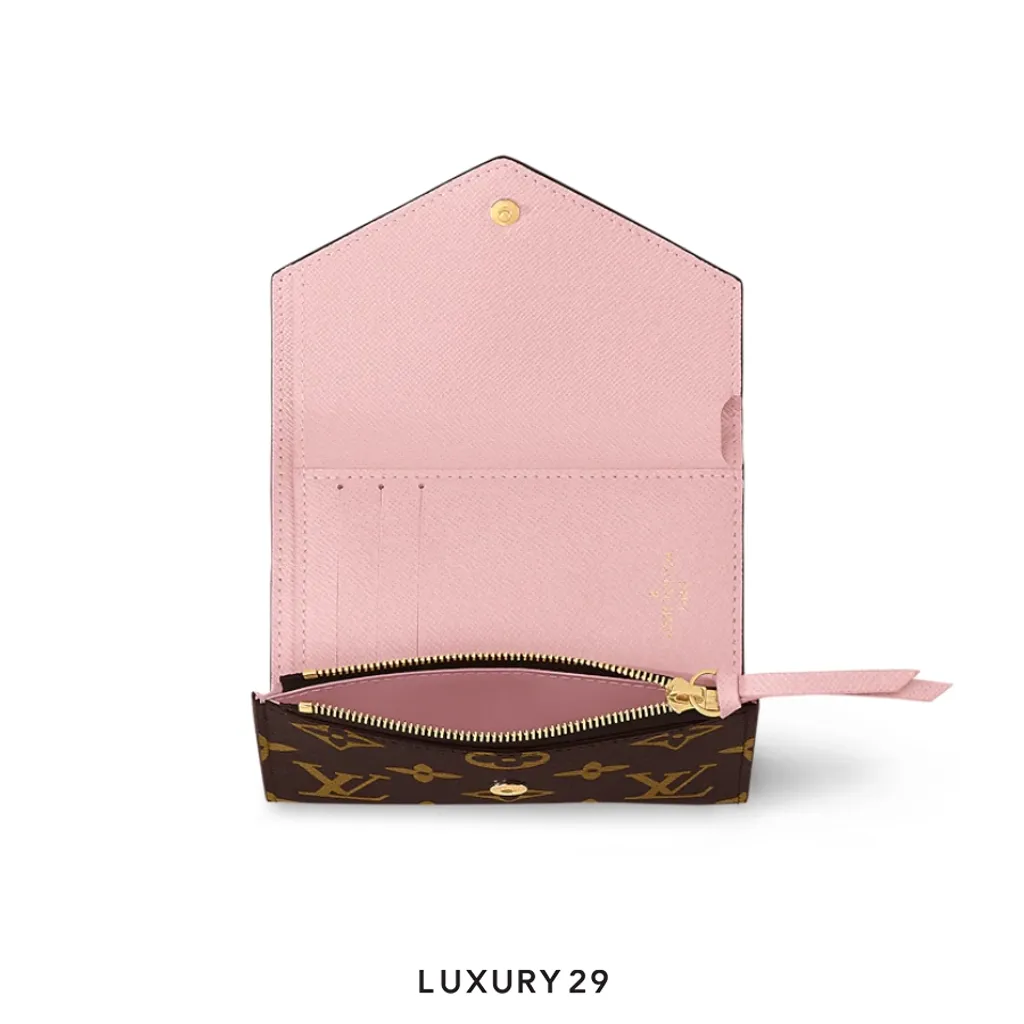 Louis Vuitton LV Victorine Wallet Monogram Canvas Brown(Small, Brown)