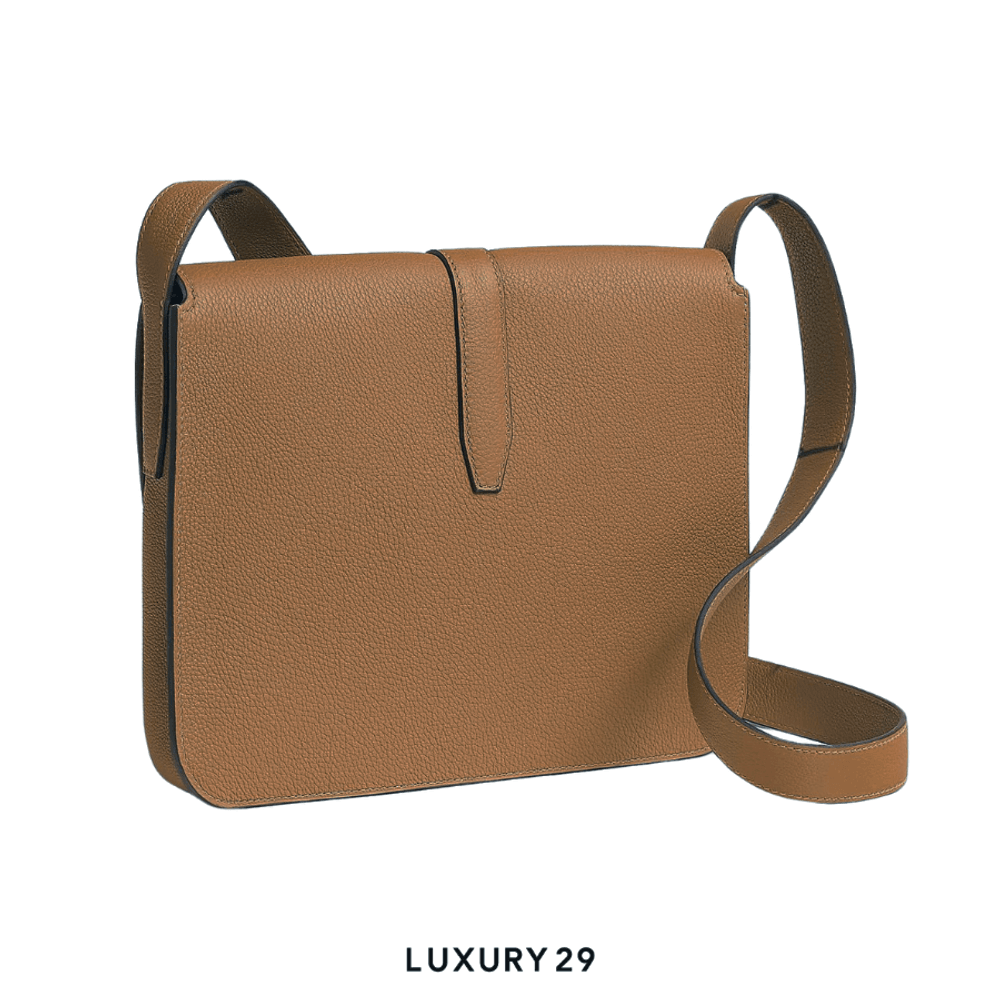 HERMES（エルメス）- Steve light junior（スティーブ）ネイビー Hermès Steve Light Junior Messenger Bag Evercolor Bleu Nuit