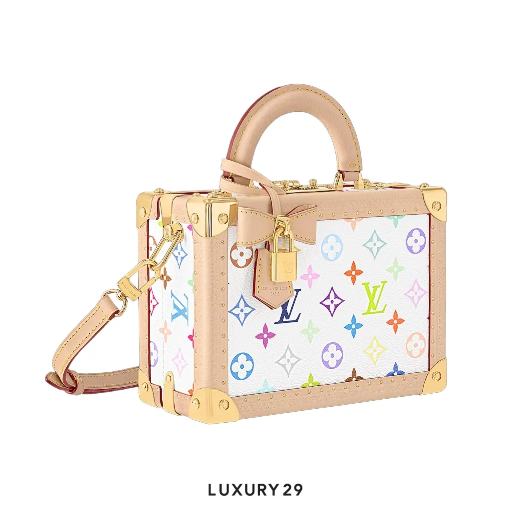 Louis Vuitton LV x TM Petite Valise Monogram(Small, White)