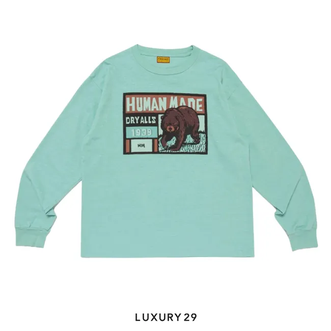 Human Made Graphic L/S T-Shirt Mint