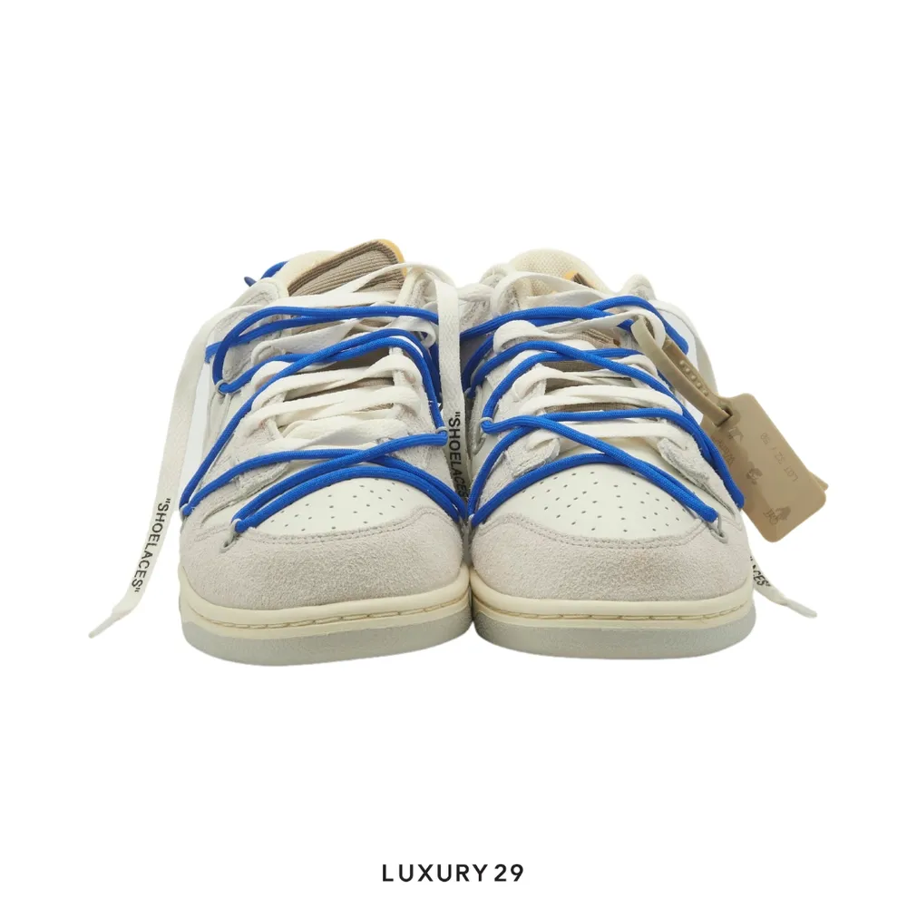 Nike Dunk Low Off-White Lot 32(M)(35.5, Grey)