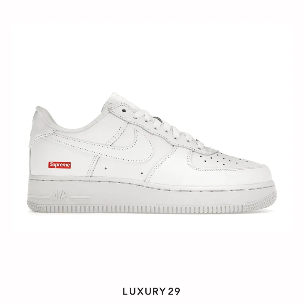 Nike Air Force 1 Low Supreme White(M)(44, White)