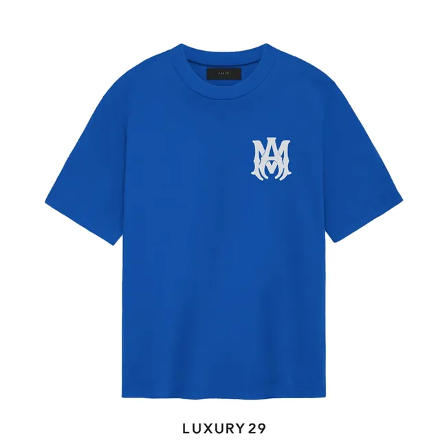 Amiri MA CORE LOGO TEE BLUE