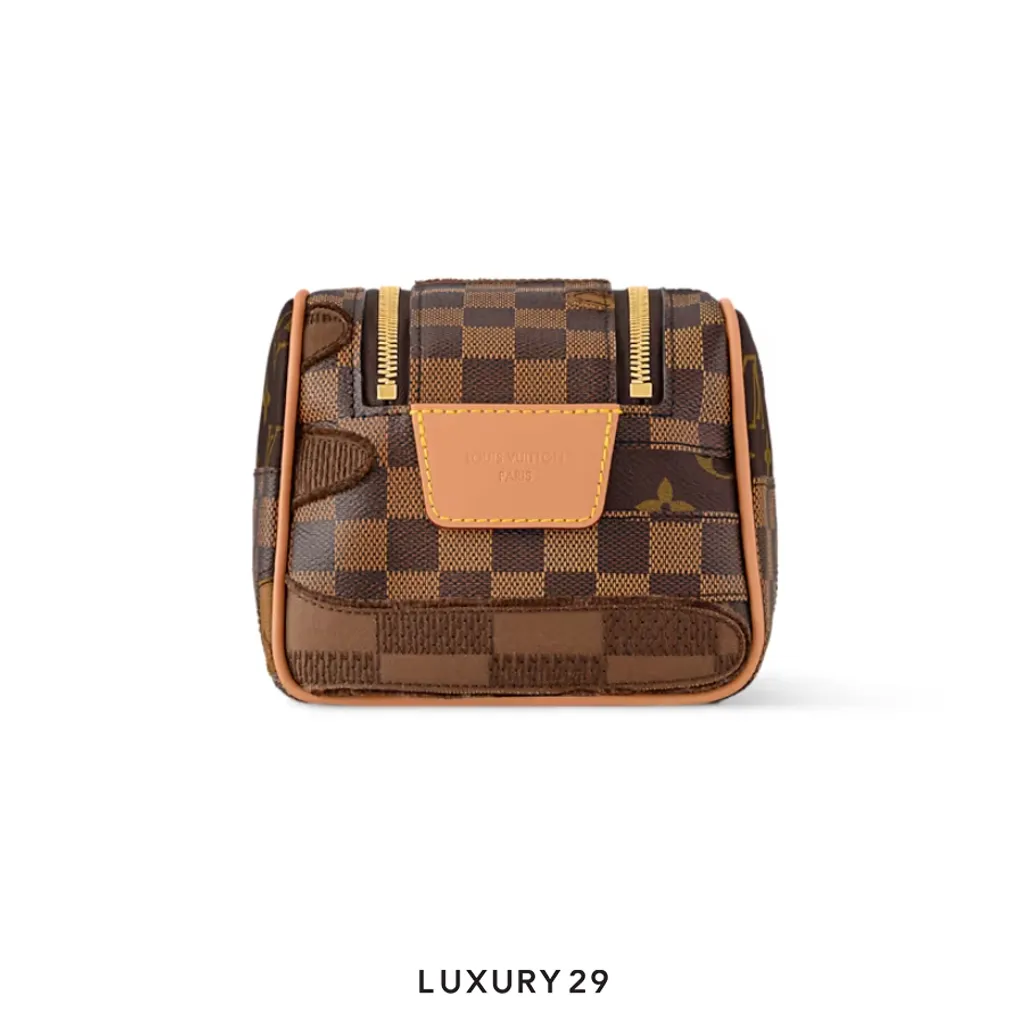 Louis Vuitton LV DOPP KIT bag Brown(Small, Brown)