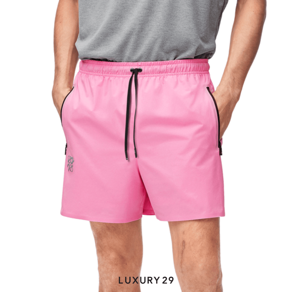 On x Loewe Shorts in technical shell Pink(L, Pink)