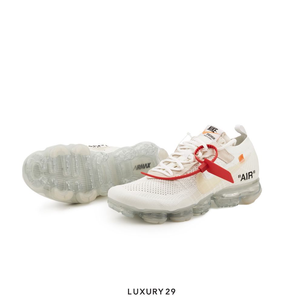 Nike Air VaporMax Off-White (2018)(M)(45, White)