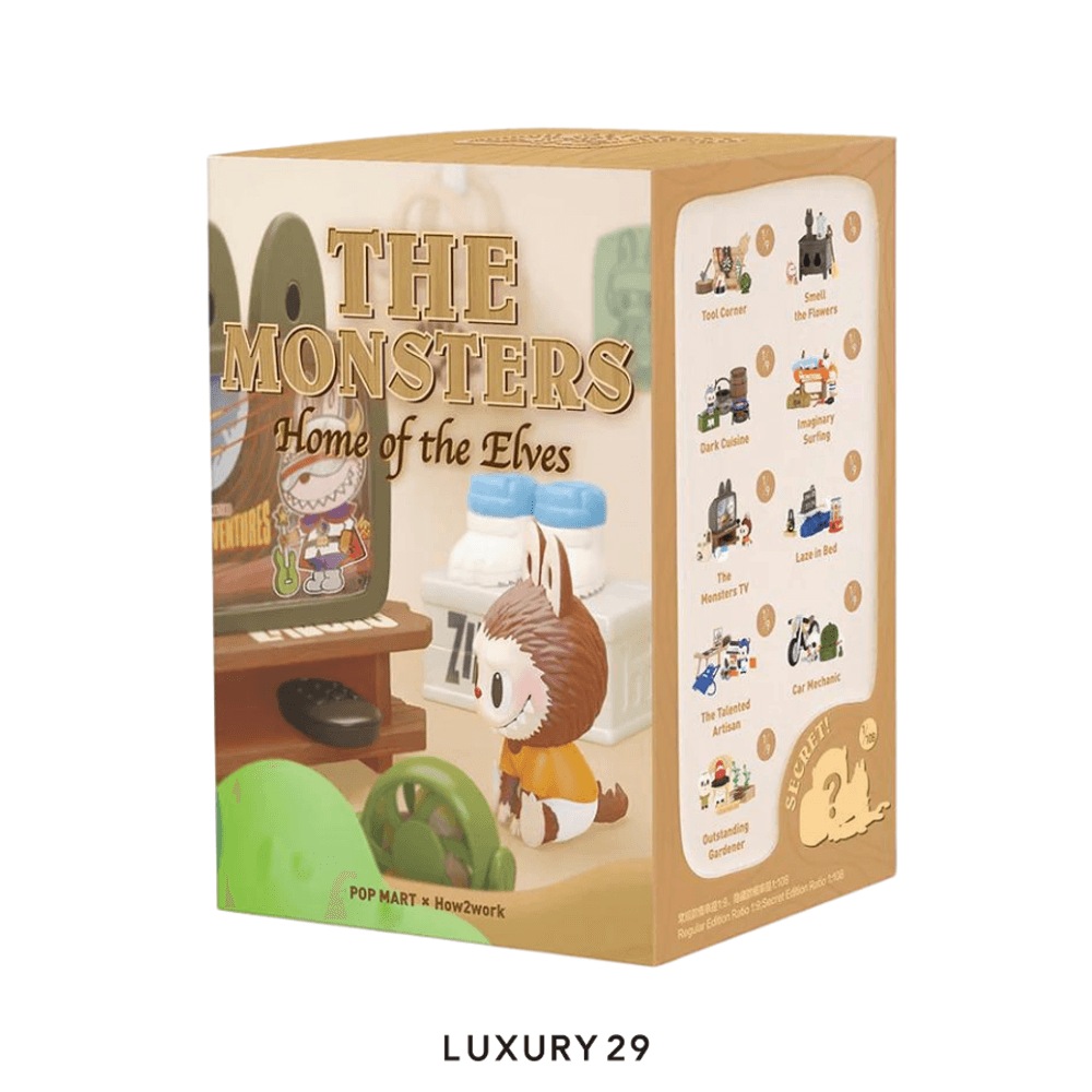 POP MART The Monsters Home of the Elves Series(Small, Multicolour)