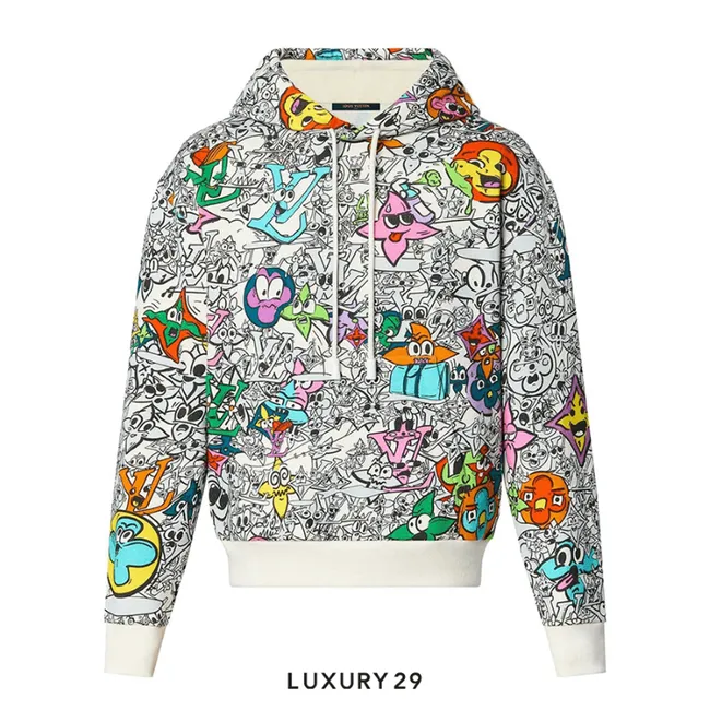 Louis Vuitton LV Monogram Comics Hoodie