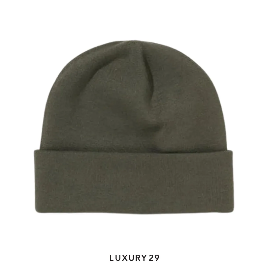 A Bathing Ape  Men's Goods APE HEAD ONE POINT KNIT CAP Green(Free Size, Green)