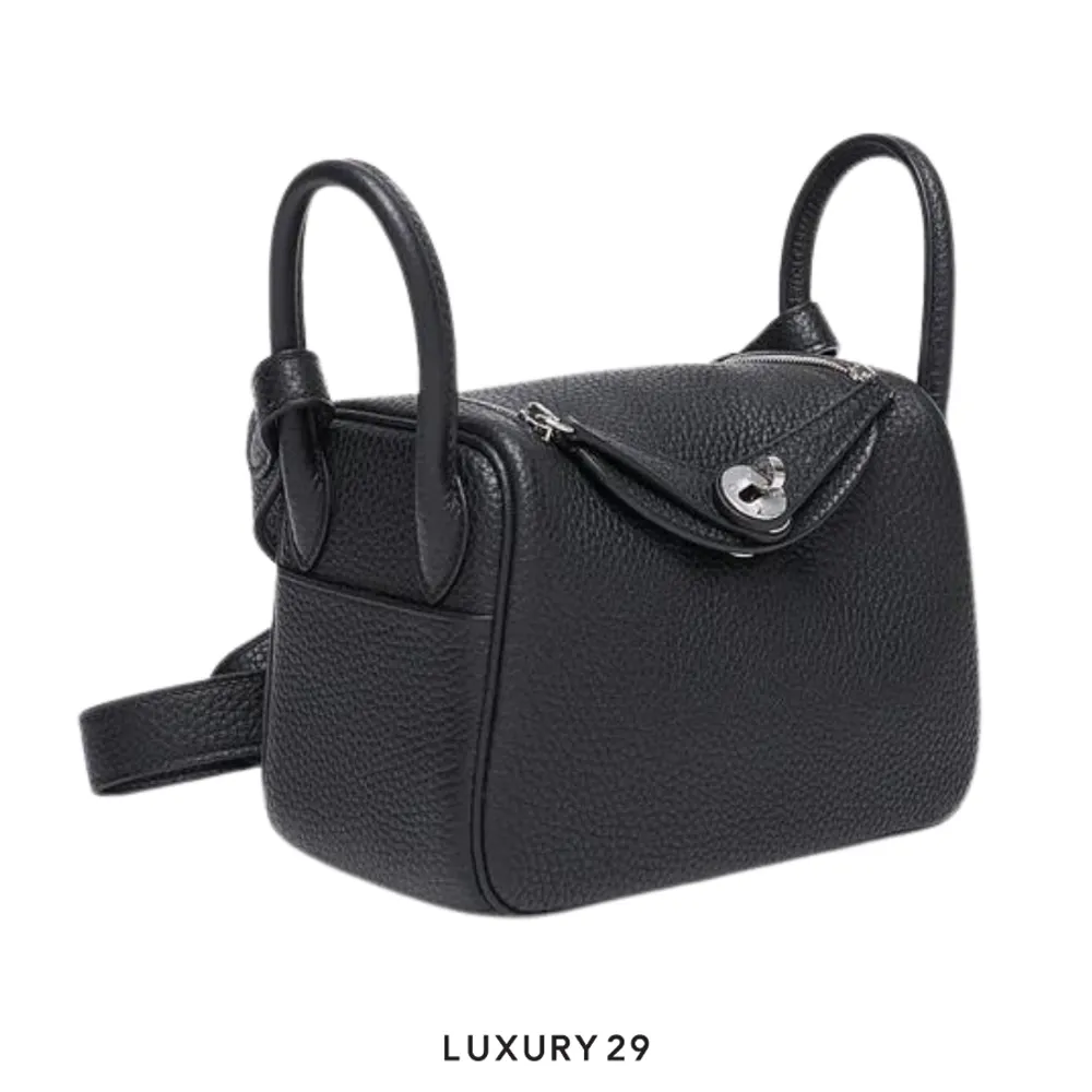 Hermes Lindy Mini Bag Noir(Mini, Black)