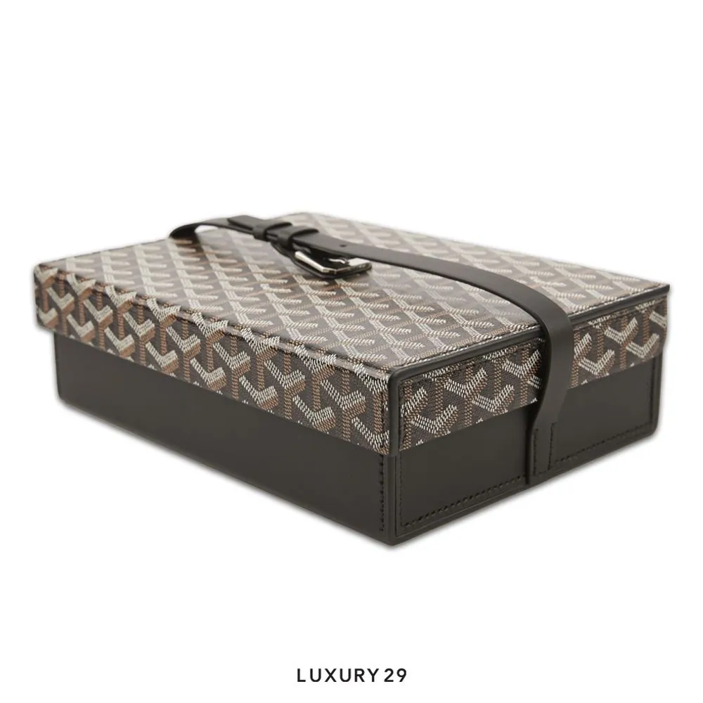 Goyard 8 Watch Case Black(Free Size, Black)