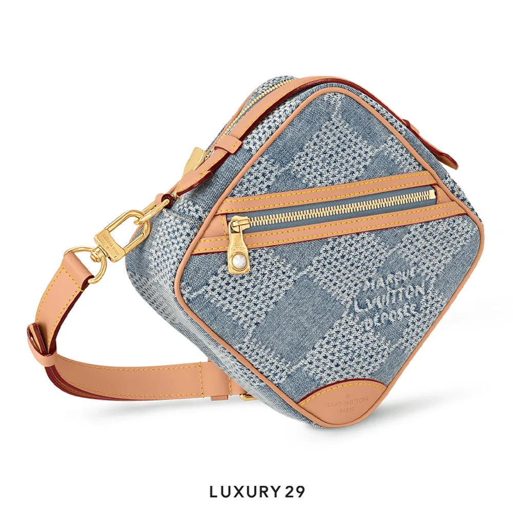 Louis Vuitton LV Chess Messenger Damier(Small, Blue)