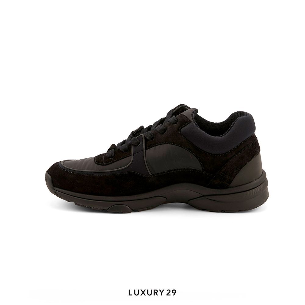 Chanel Low Top Trainer Black (Women's)(W)(41, Black)