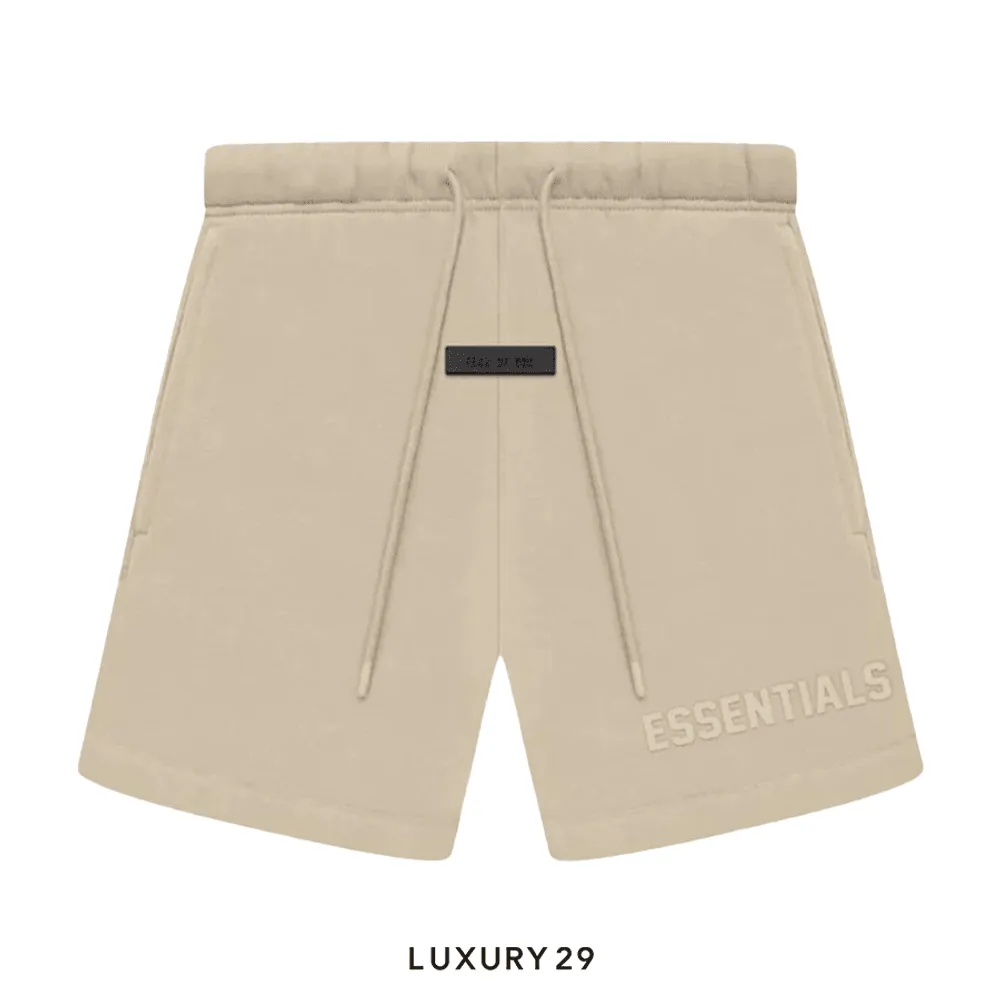 Essentials Fear Of God Sweatshorts Dusty Beige (FW23)(XS, Neutrals)