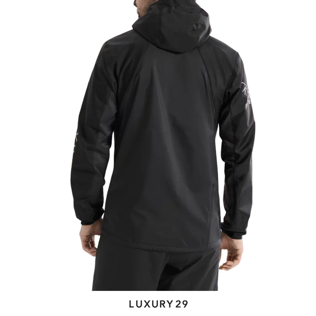 Arcteryx Norvan Windshell Hoody M Black/Graphite Black(S, Black)