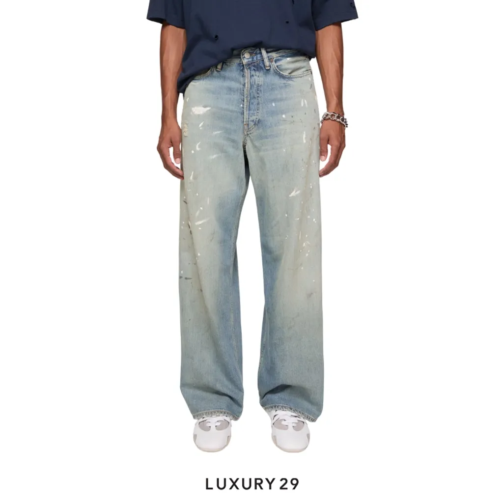 Acne studios Loose fit jeans - 1981 light blue(XS/XS, Blue)