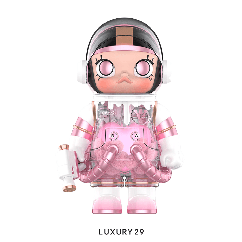 POP MART MEGA SPACE MOLLY 1000% Heartfelt Words(Maxi, Pink)