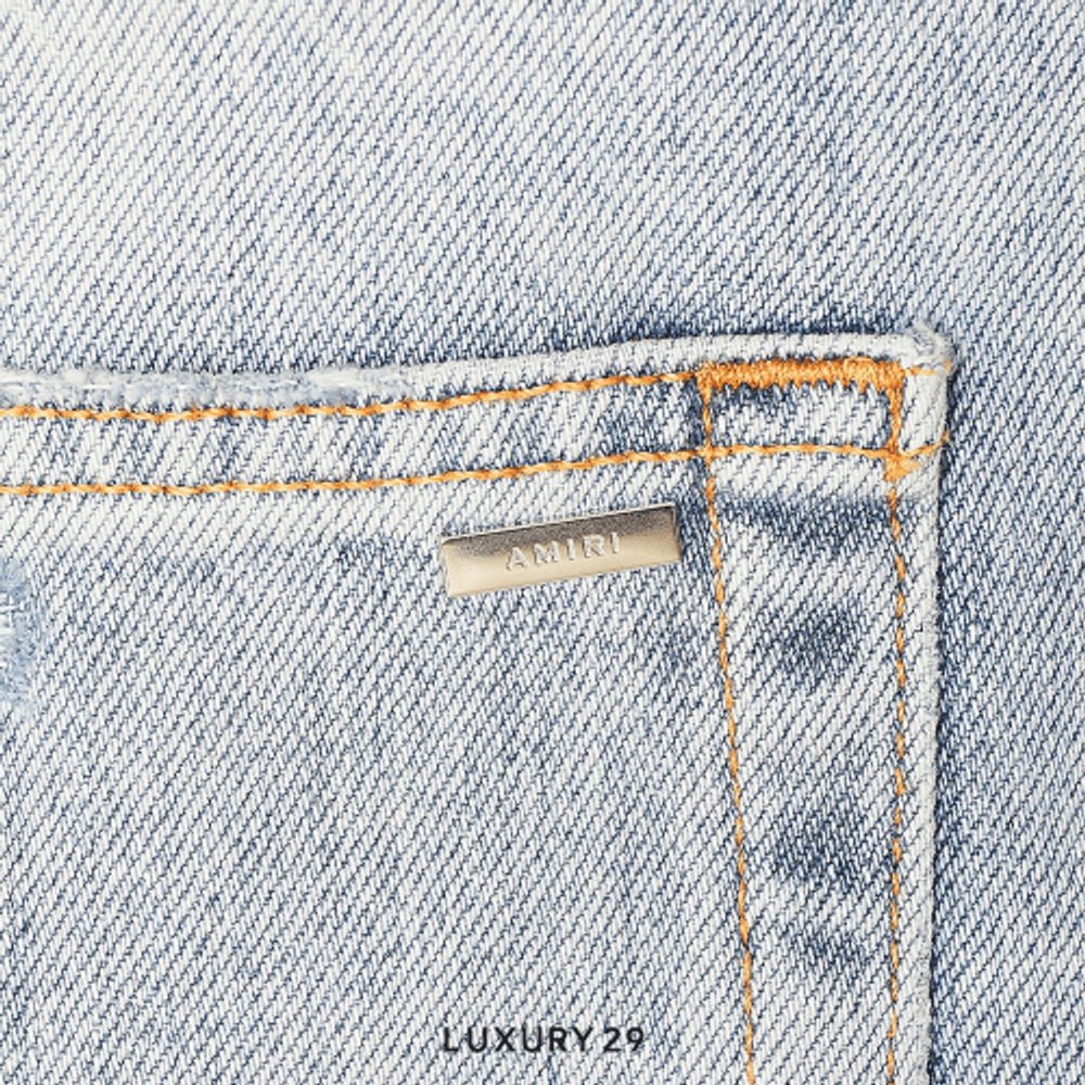 AMIRI MA BAR LOGO JEAN STONE INDIGO(M, Blue)
