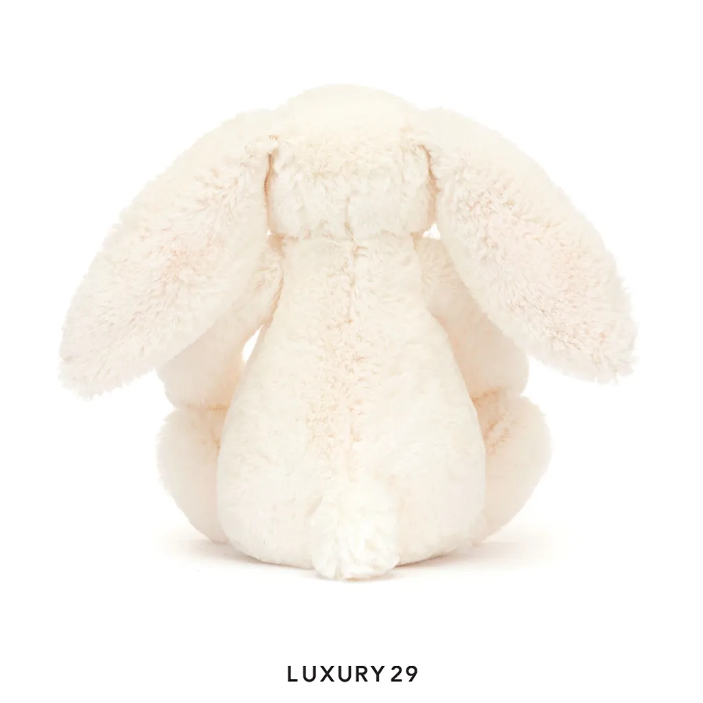 JellyCat Blossom Cream Bunny Berry(Medium, White)