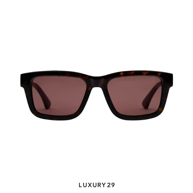 Gucci Rectangular frame sunglasses Variation brown