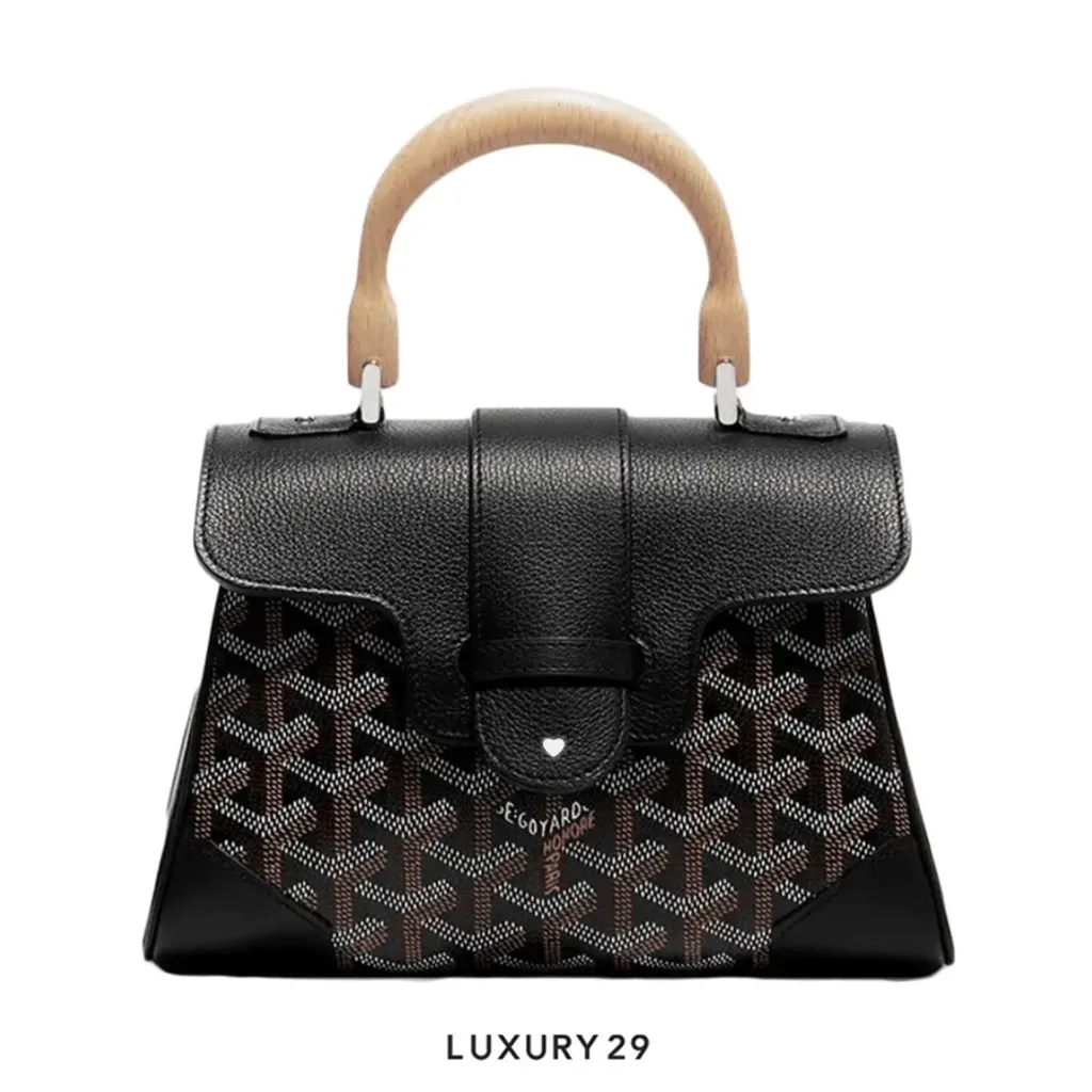 Goyard Saigon Souple Mini Bag Black(Mini, Black)