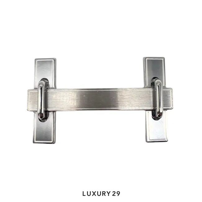 Hermes Jumping belt buckle Silver