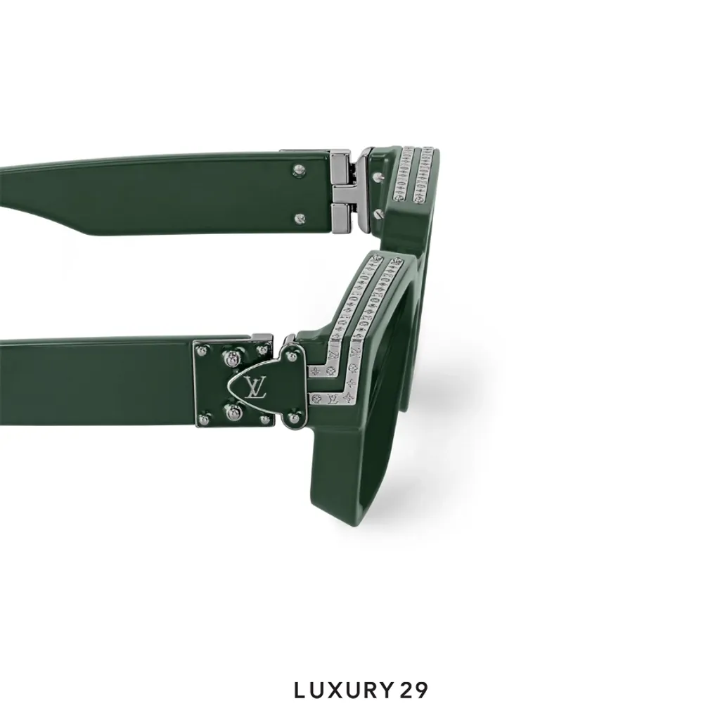 Louis Vuitton LV 1.1 Millionaires Sunglasses S00(Free Size, Green)