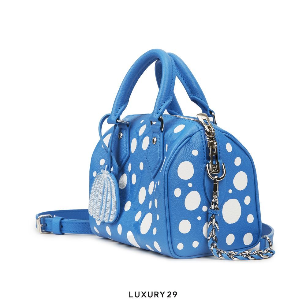 Louis Vuitton LV x YK Speedy Bandouliere 20 Bag(Small, Blue)