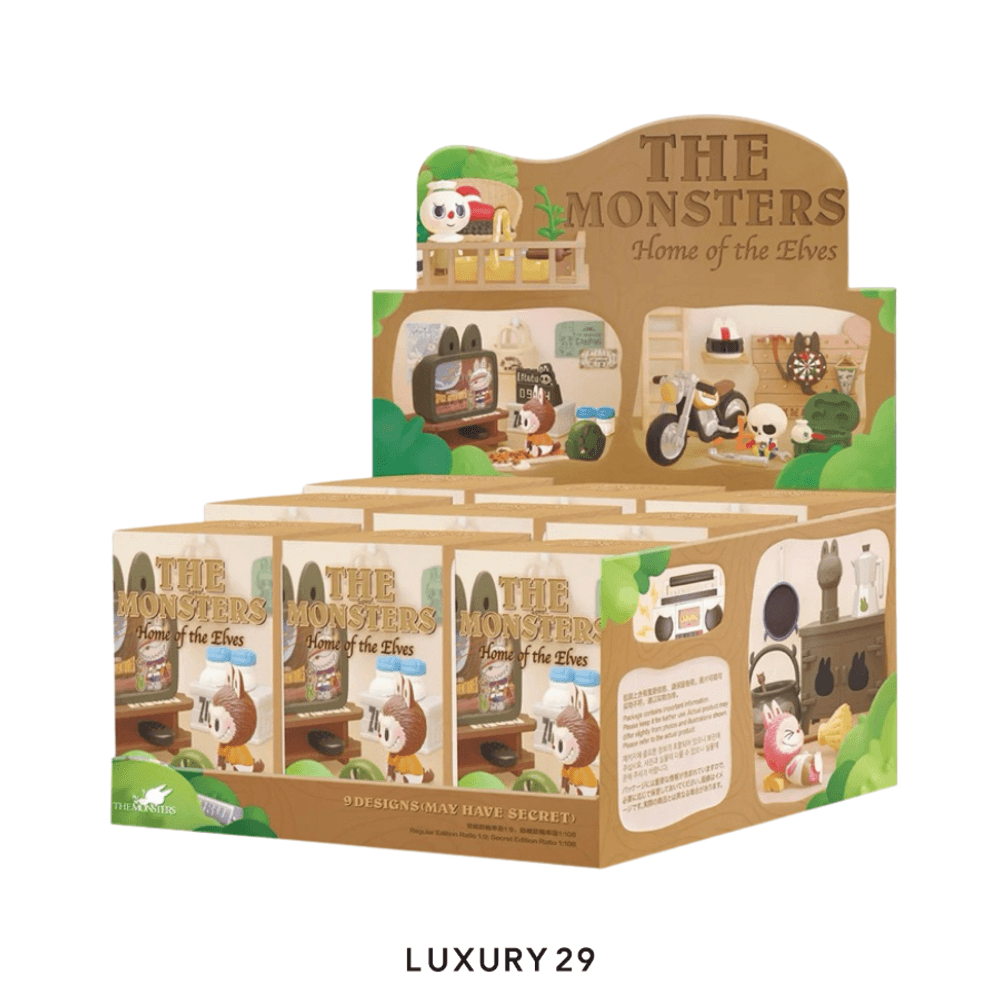 POP MART The Monsters Home of the Elves Series(Small, Multicolour)