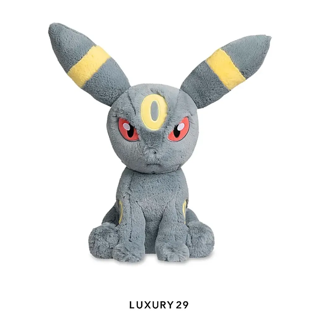 Pokemon Umbreon Comfy Friends PlushDoll(Medium, Multicolour)