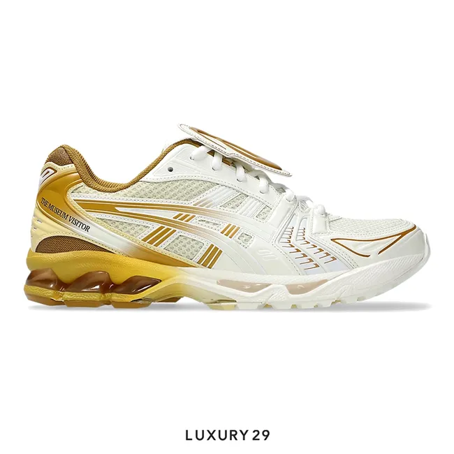 ASICS X THE MUSEUM VISITOR GEL-KAYANO 14 CREAM/MINERAL BROWN (M)