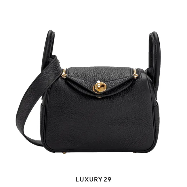 Hermes Mini-Tasche Lindy Noir