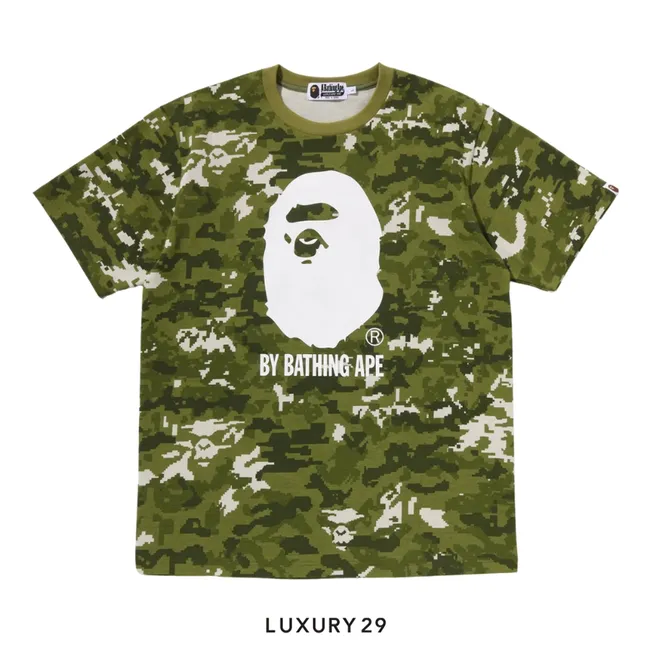 Bape Multi Pixel Camo By Bathing Ape Tee