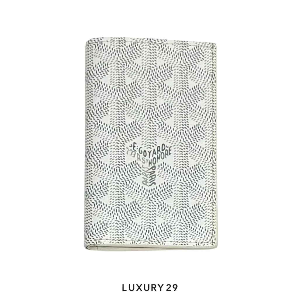 Goyard Saint-Pierre Card Wallet White(Small, White)