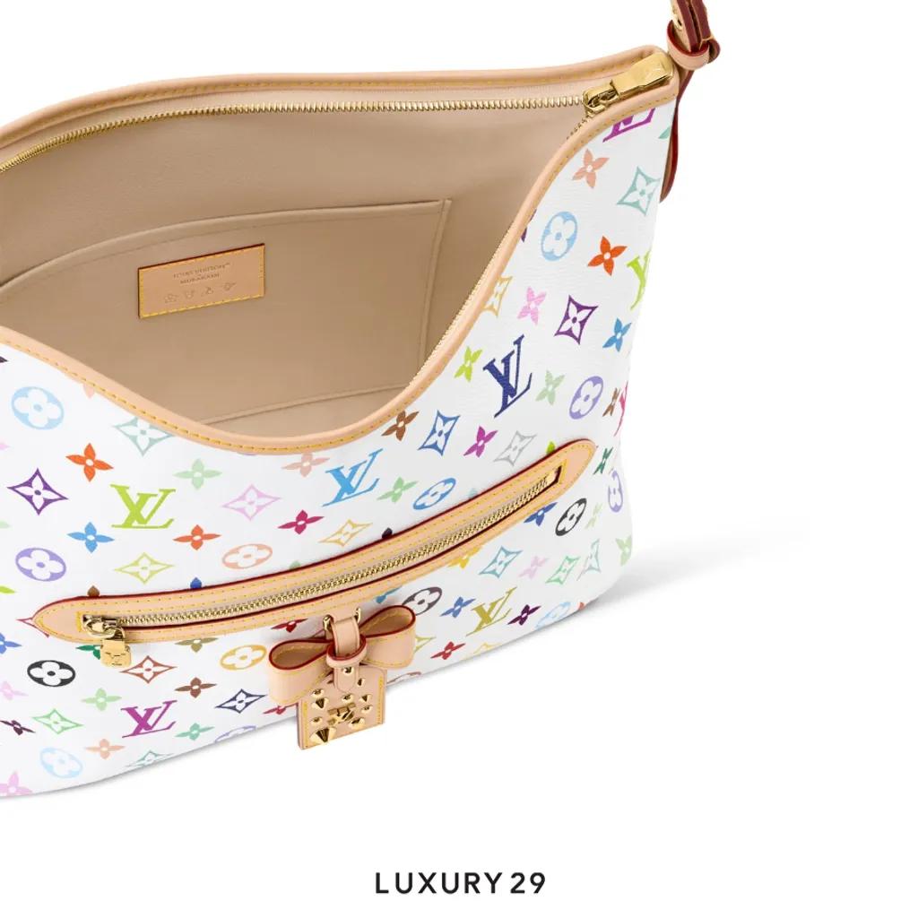 Louis Vuitton LV x TM Lineup Bags Multicolor/White(Medium, White)