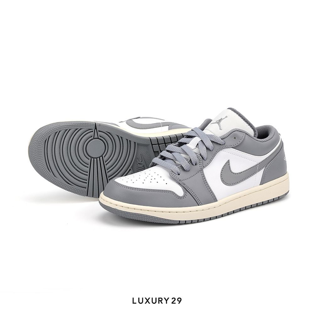 Nike Air Jordan 1 Low Vintage Stealth Grey(40, Grey)