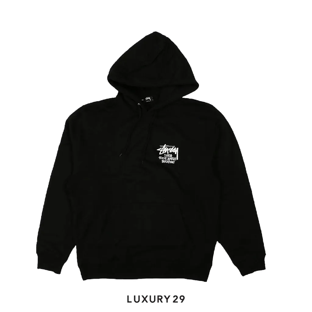 Stussy STOCK SINGAPORE HOODIE Black(S, Black)