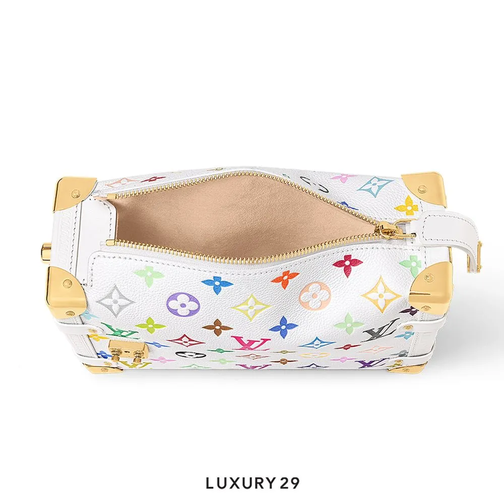 Louis Vuitton LV x TM Side Trunk MM White