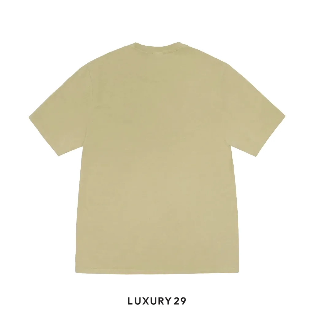 Stussy STRONG MAC TEE PIGMENT DYED ELM(S, Brown)