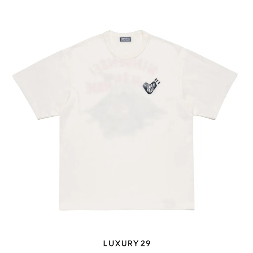 Human Made NINGENSEI WA Graphic T-Shirt White(S, White)